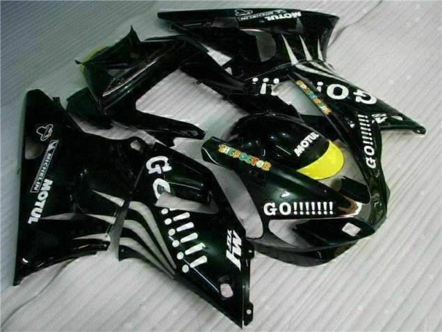 00-01 Black Yamaha YZF R1 Motorcycle Fairings 00-01 Black Yamaha YZF R1 Motorcycle Fairings