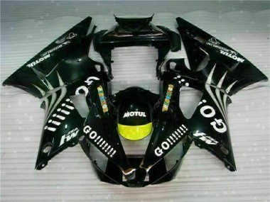 00-01 Black Yamaha YZF R1 Motorcycle Fairings