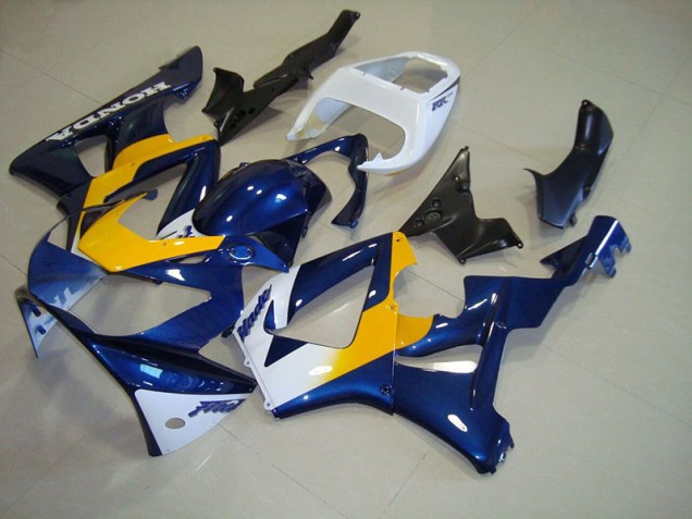 00-01 Blue Yellow Honda CBR900RR 929 Motorcycle Fairings 00-01 Blue Yellow Honda CBR900RR 929 Motorcycle Fairings
