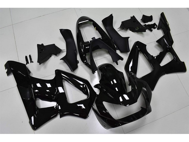 00-01 Glossy Black Honda CBR900RR 929RR Motorcycle Fairings 00-01 Glossy Black Honda CBR900RR 929RR Motorcycle Fairings