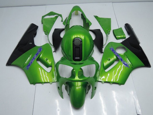 00-01 Green and Black Kawasaki ZX12R Motorcycle Fairings 00-01 Green and Black Kawasaki ZX12R Motorcycle Fairings