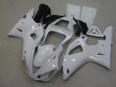 00-01 Pearl White Yamaha YZF R1 Motorcycle Fairings