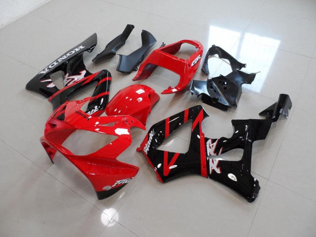 00-01 Red Black Honda CBR900RR 929 Motorcycle Fairings 00-01 Red Black Honda CBR900RR 929 Motorcycle Fairings