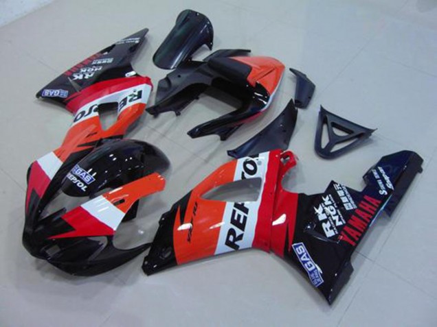 00-01 Repsol Yamaha YZF R1 Motorcycle Bodywork 00-01 Repsol Yamaha YZF R1 Motorcycle Bodywork