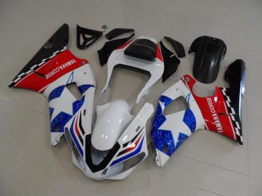 00-01 Star Flag Yamaha YZF R1 Motorcycle Fairings