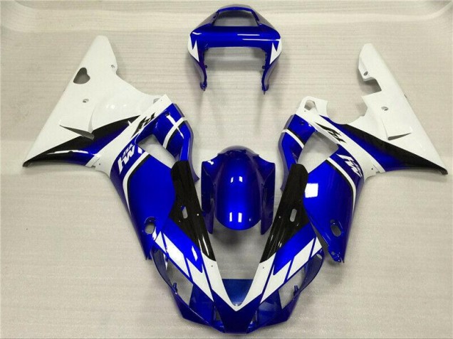 00-01 White Blue Yamaha YZF R1 Motorcycle Fairings 00-01 White Blue Yamaha YZF R1 Motorcycle Fairings