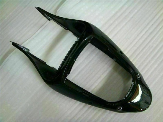 00-02 Black Red Flame Kawasaki ZX6R Motorcycle Fairings 00-02 Black Red Flame Kawasaki ZX6R Motorcycle Fairings
