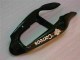 00-02 Black West Ninja Kawasaki ZX6R Motorcycle Fairings 00-02 Black West Ninja Kawasaki ZX6R Motorcycle Fairings