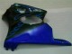 00-02 Black with Blue Flame Kawasaki ZX6R Motorcycle Fairings 00-02 Black with Blue Flame Kawasaki ZX6R Motorcycle Fairings
