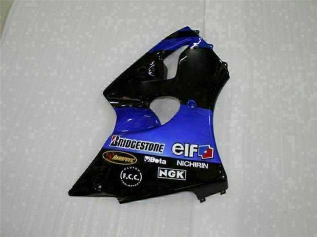 00-02 Blue Kawasaki ZX6R Motorcycle Fairing 00-02 Blue Kawasaki ZX6R Motorcycle Fairing