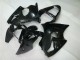 00-02 Glossy Black Kawasaki ZX6R Motorcycle Fairings