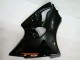 00-02 Glossy Black Kawasaki ZX6R Motorcycle Fairings