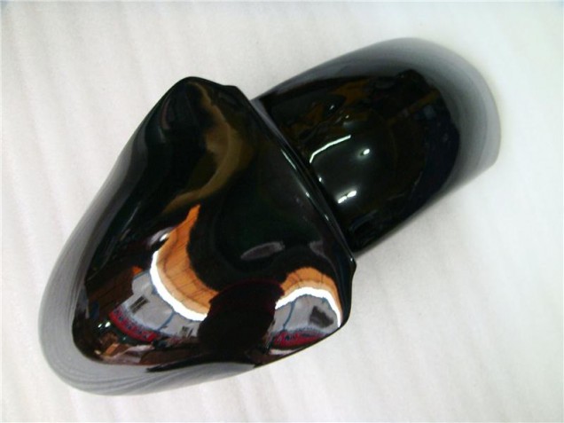 00-02 Glossy Black Kawasaki ZX6R Motorcycle Fairings