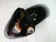 00-02 Glossy Black Kawasaki ZX6R Motorcycle Fairings