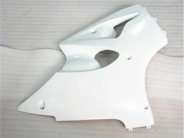 00-02 Glossy White Kawasaki ZX6R Motorcycle Fairings 00-02 Glossy White Kawasaki ZX6R Motorcycle Fairings