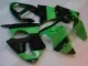 00-02 Green Black Kawasaki ZX6R Motorcycle Bodywork
