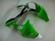 00-02 Green Black Kawasaki ZX6R Motorcycle Fairing & Bodywork