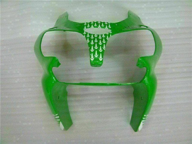 00-02 Green Black Kawasaki ZX6R Motorcycle Fairing Kits & Plastic 00-02 Green Black Kawasaki ZX6R Motorcycle Fairing Kits & Plastic