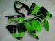 00-02 Green Kawasaki ZX6R Motorcycle Fairings 00-02 Green Kawasaki ZX6R Motorcycle Fairings