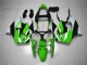 00-02 Green White Black Kawasaki ZX6R Motorcycle Fairings 00-02 Green White Black Kawasaki ZX6R Motorcycle Fairings