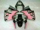 00-02 Pink Kawasaki ZX6R Motorcycle Fairings 00-02 Pink Kawasaki ZX6R Motorcycle Fairings