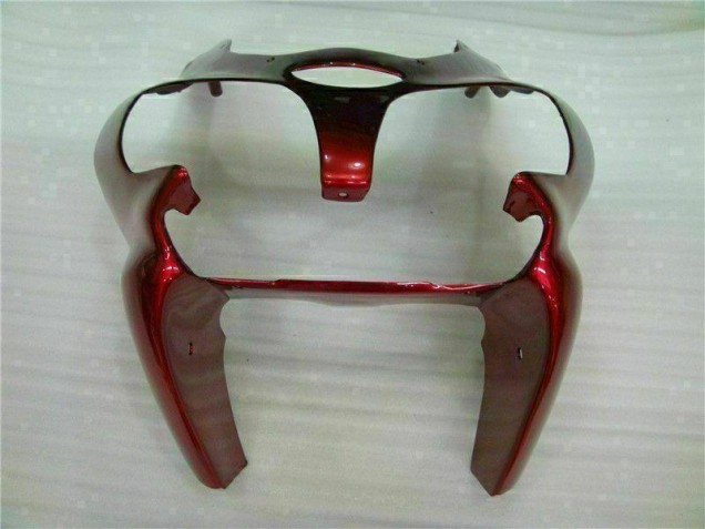 00-02 Red Black Kawasaki ZX6R Motorcycle Fairings 00-02 Red Black Kawasaki ZX6R Motorcycle Fairings