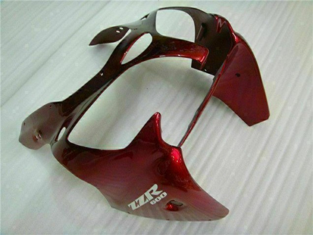 00-02 Red Black Kawasaki ZX6R Motorcycle Fairings 00-02 Red Black Kawasaki ZX6R Motorcycle Fairings