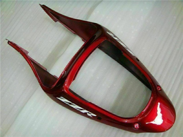 00-02 Red Black Kawasaki ZX6R Motorcycle Fairings 00-02 Red Black Kawasaki ZX6R Motorcycle Fairings