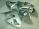 00-02 Silver Kawasaki ZX6R Motorcycle Fairings 00-02 Silver Kawasaki ZX6R Motorcycle Fairings