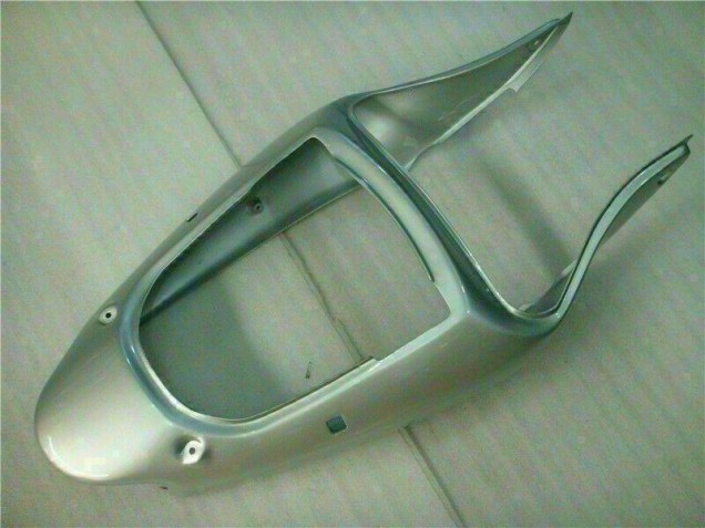 00-02 Silver Kawasaki ZX6R Motorcycle Fairings 00-02 Silver Kawasaki ZX6R Motorcycle Fairings