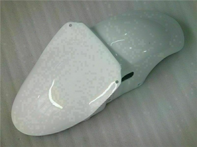 00-02 White Yellow Flame Kawasaki ZX6R Motorcycle Fairings 00-02 White Yellow Flame Kawasaki ZX6R Motorcycle Fairings