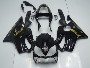 01-03 Black Gold Honda CBR600 F4i Motorcycle Fairings
