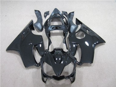 01-03 Black No Decal Honda CBR600 F4i Motorcycle Fairings
