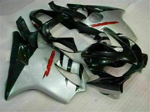 01-03 Black Silver Honda CBR600 F4i Motorcycle Fairing 01-03 Black Silver Honda CBR600 F4i Motorcycle Fairing