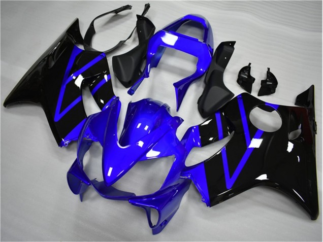 01-03 Blue Black Honda CBR600 F4i Motorcycle Fairing 01-03 Blue Black Honda CBR600 F4i Motorcycle Fairing