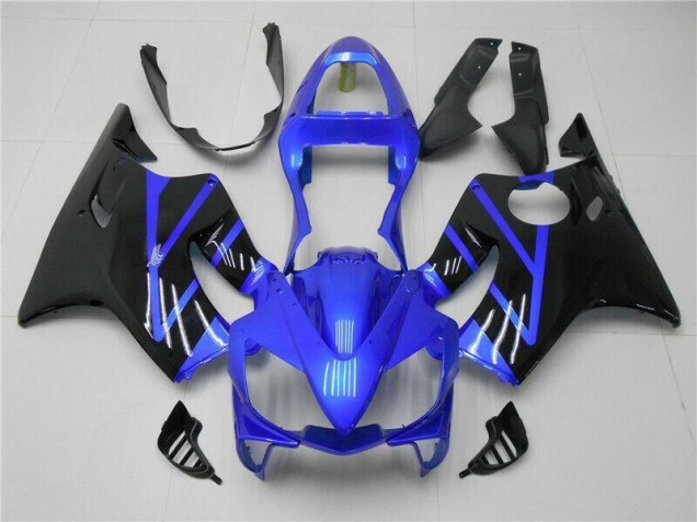 01-03 Blue Black Honda CBR600 F4i Motorcycle Fairing 01-03 Blue Black Honda CBR600 F4i Motorcycle Fairing
