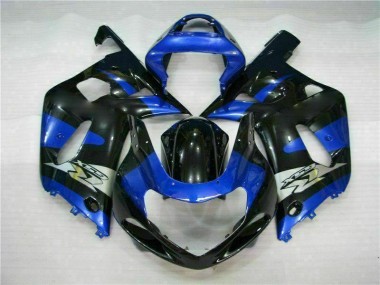 01-03 Blue Black Suzuki GSXR 600/750 Motorcycle Fairing