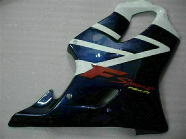 01-03 Blue Honda CBR600 F4i Motorcycle Fairings 01-03 Blue Honda CBR600 F4i Motorcycle Fairings