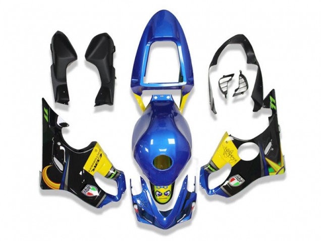 01-03 Blue Shark Honda CBR600 F4i Motorcycle Fairings 01-03 Blue Shark Honda CBR600 F4i Motorcycle Fairings