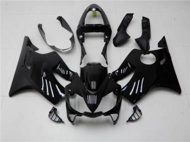 01-03 Glossy Black Honda CBR600 F4i Motorcycle Fairings