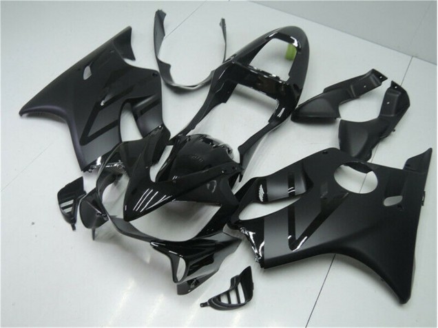 01-03 Glossy Matte Black Honda CBR600 F4i Motorcycle Fairings 01-03 Glossy Matte Black Honda CBR600 F4i Motorcycle Fairings