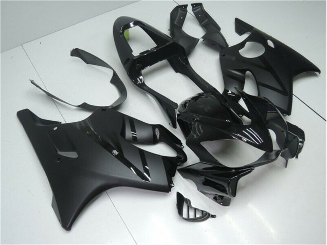 01-03 Glossy Matte Black Honda CBR600 F4i Motorcycle Fairings 01-03 Glossy Matte Black Honda CBR600 F4i Motorcycle Fairings