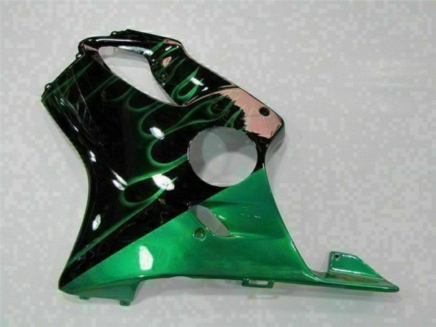 01-03 Green Honda CBR600 F4i Motorcycle Fairings 01-03 Green Honda CBR600 F4i Motorcycle Fairings