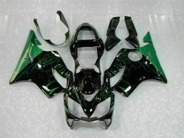 01-03 Green Honda CBR600 F4i Motorcycle Fairings