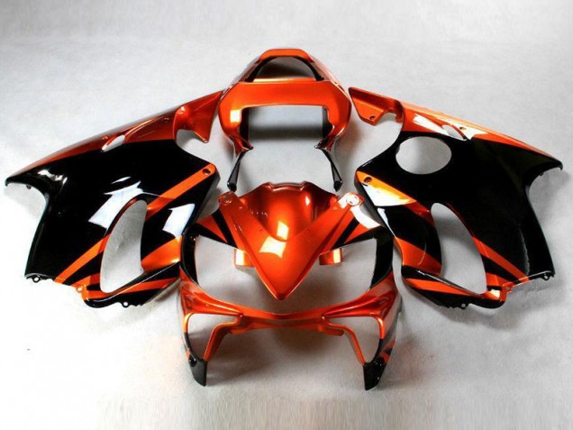 01-03 Orange Black Honda CBR600 F4i Motorcycle Bodywork 01-03 Orange Black Honda CBR600 F4i Motorcycle Bodywork