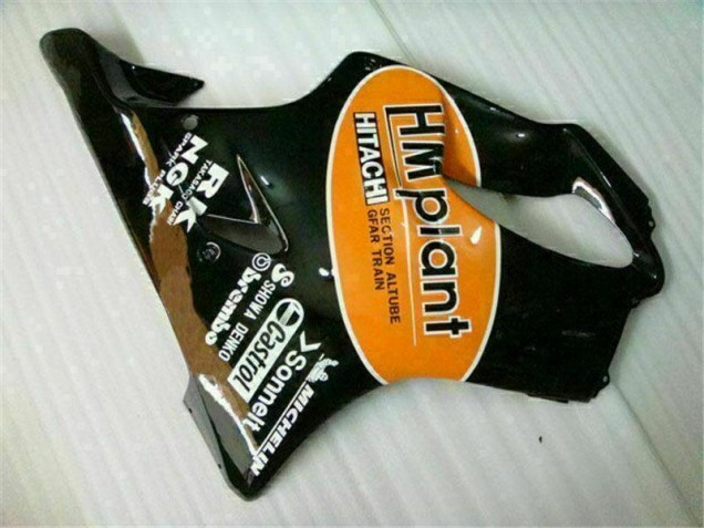 01-03 Orange Black Honda CBR600 F4i Motorcycle Fairings 01-03 Orange Black Honda CBR600 F4i Motorcycle Fairings