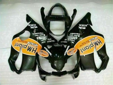 01-03 Orange Black Honda CBR600 F4i Motorcycle Fairings