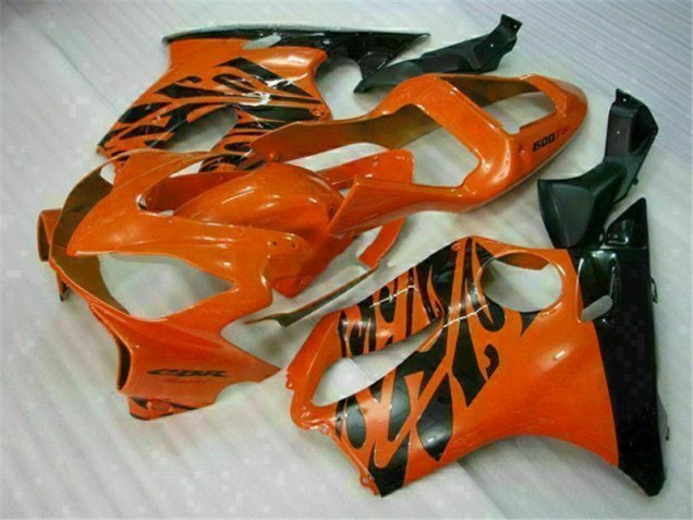 01-03 Orange Honda CBR600 F4i Motorcycle Fairings 01-03 Orange Honda CBR600 F4i Motorcycle Fairings