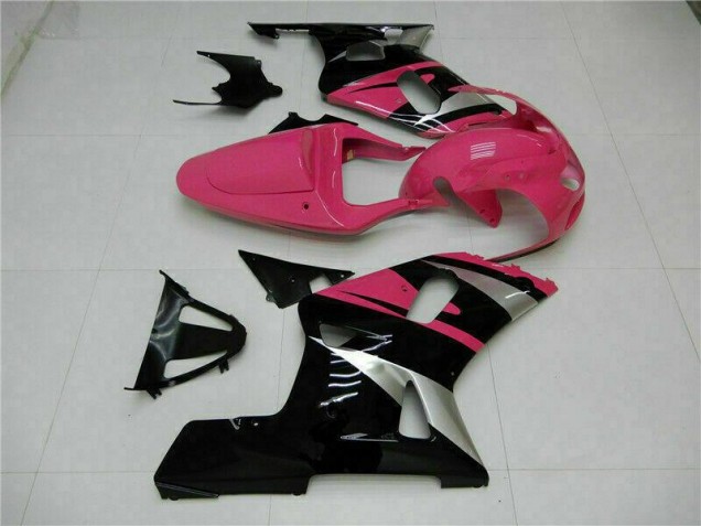 01-03 Pink Black Suzuki GSXR 600/750 Motorcycle Fairings 01-03 Pink Black Suzuki GSXR 600/750 Motorcycle Fairings