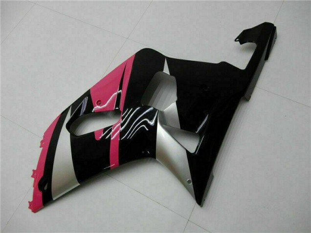 01-03 Pink Black Suzuki GSXR 600/750 Motorcycle Fairings 01-03 Pink Black Suzuki GSXR 600/750 Motorcycle Fairings